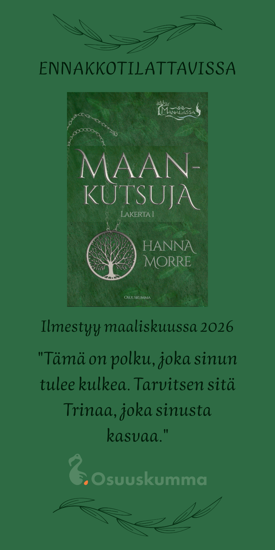 Tilauslinkki Adlibriksen sivuille